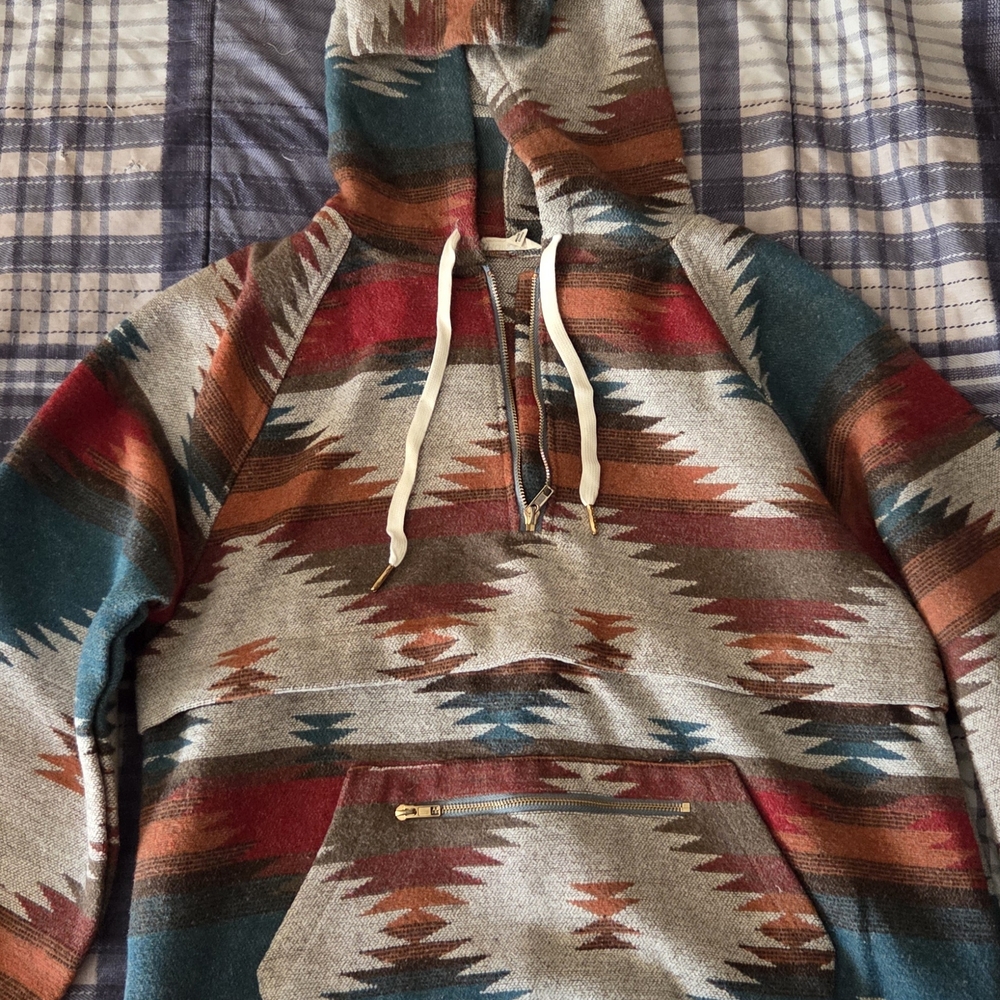 Southwestern Patterned Hoodie